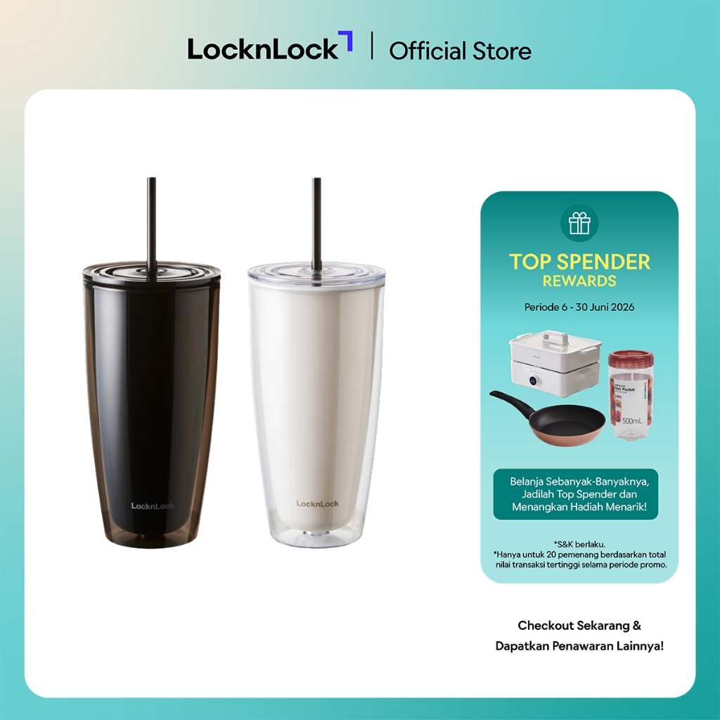 LocknLock - Double Wall Cold Cup 750ML - HAP507