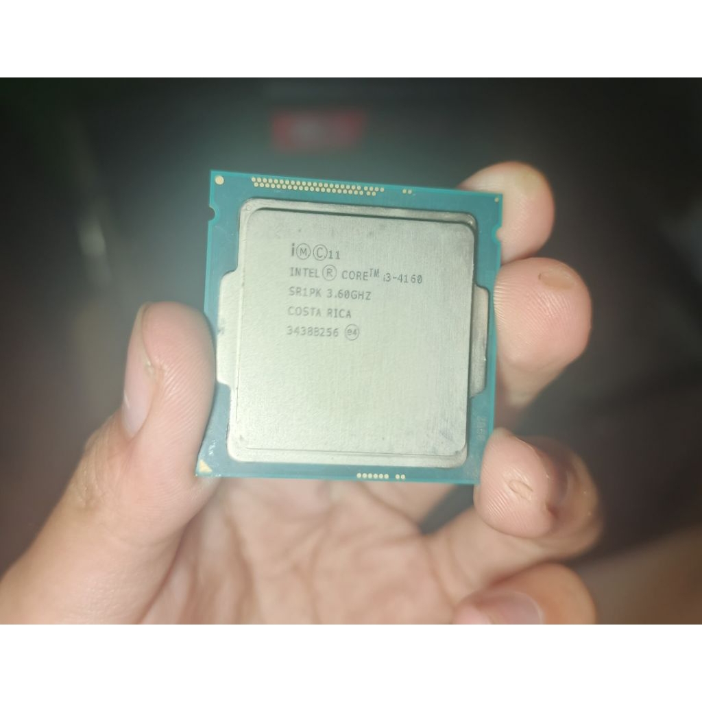 Processor Intel Core i3 4160 Gen 4 Haswell Cache 3M 3.60 GHz Socket LGA 1150 Bekas Murah