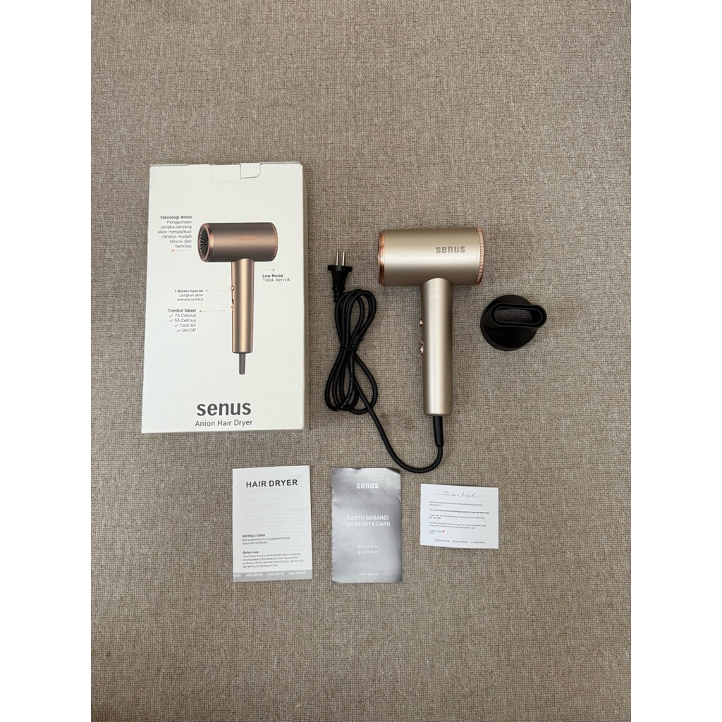 SENUS Hair Dryer Gold