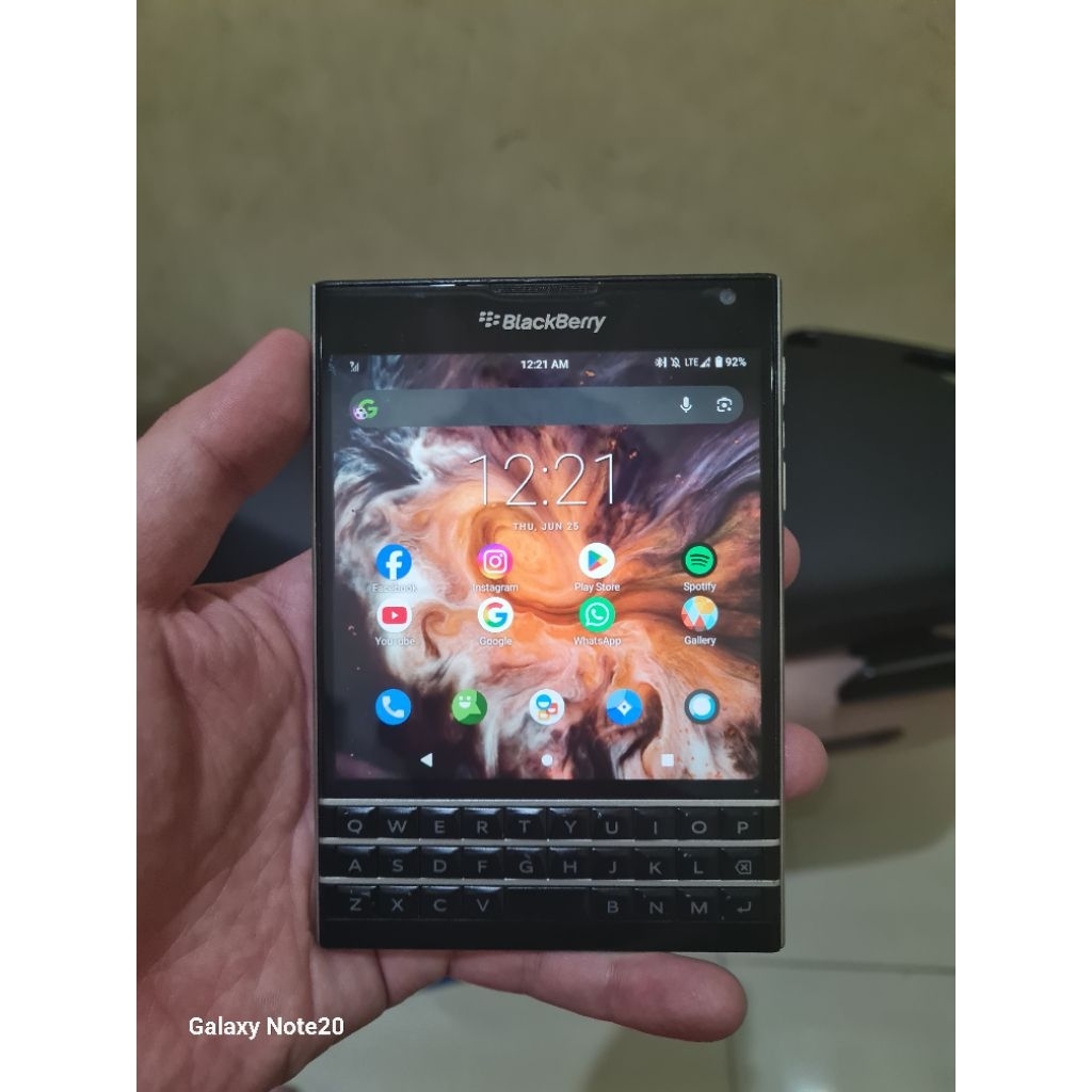 Blackberry Passport Android 11