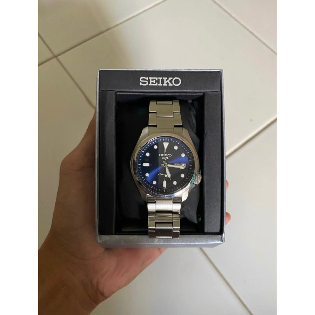Seiko 5 Sport Automatic Watch Blue Dial