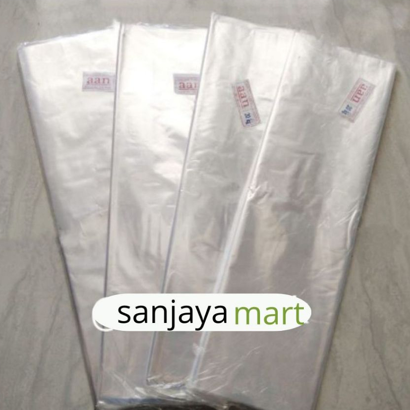 Kantong plastik laundry/plastik laundry murah/plastik bening/laundry/isi 100lembar 40x60