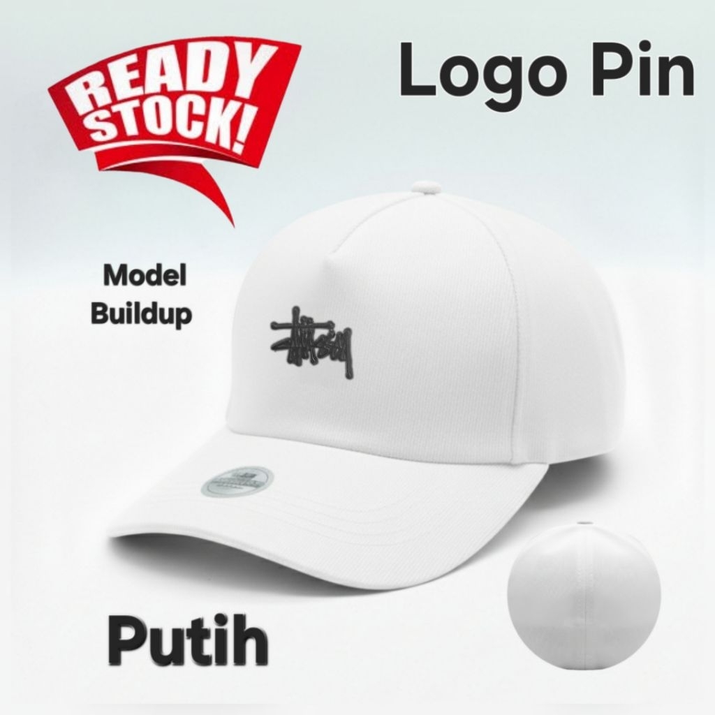 Topi Distro Buildup Baseball Logo Sttusy
