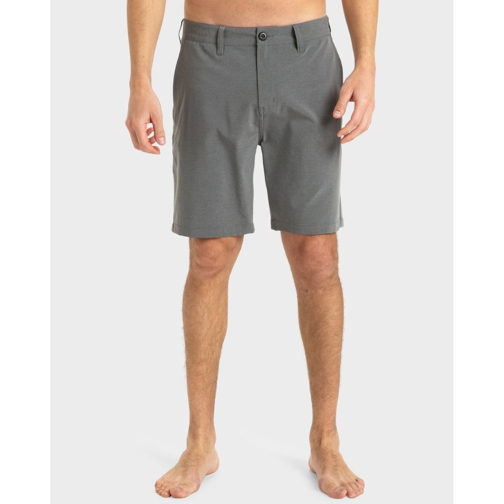 celana quiksilver union Heather amphibian short original