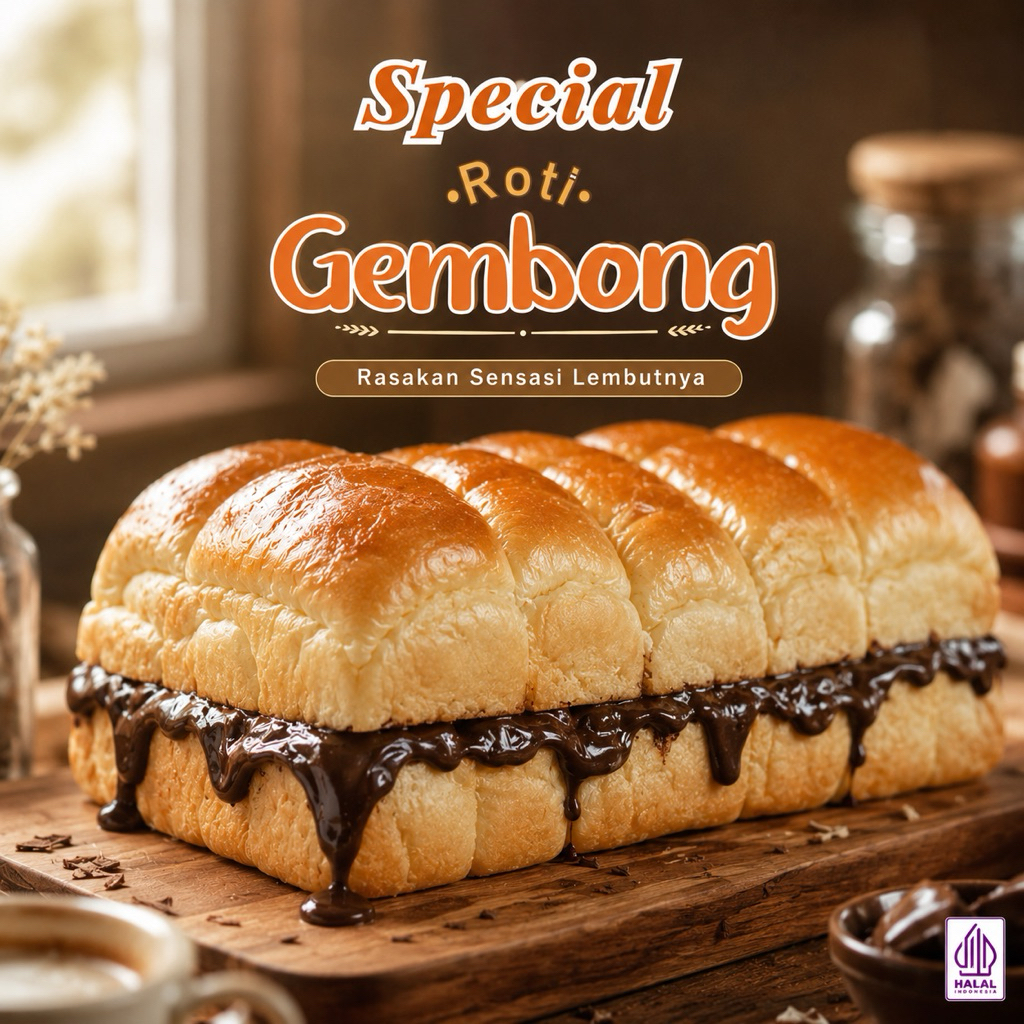ROTI GEMBONG SPECIAL SEGALA RASA - COKLAT STRAWBERRY BLUEBERRY GREENTEA KEJU DURIAN MANGO AVOCADO CR