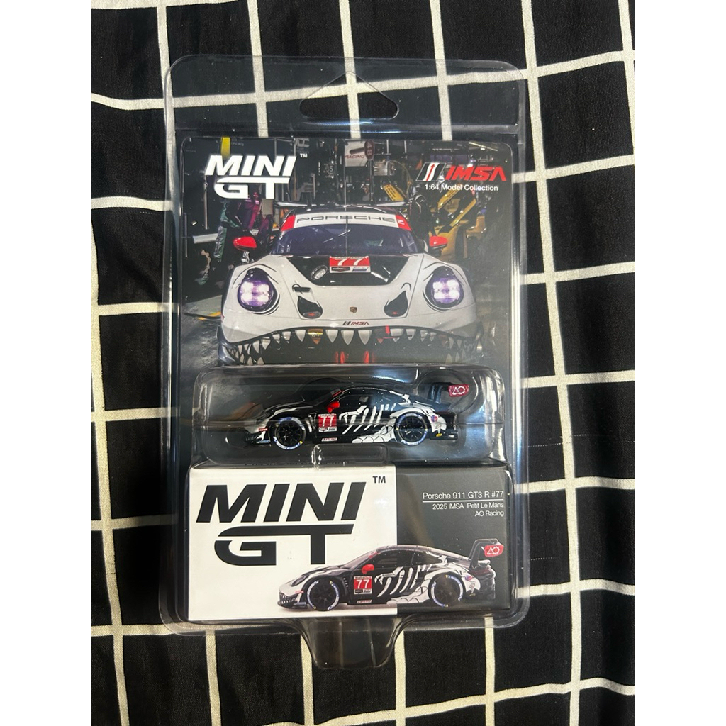 MINI GT PORSHE 911 GT3 R #77 (Sekeleton) 2025