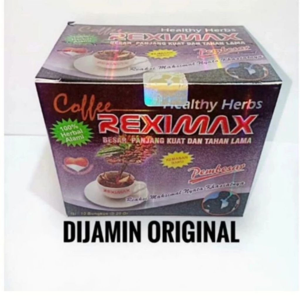 Kopi Reximax 1 Box isi 10 Sachet Original