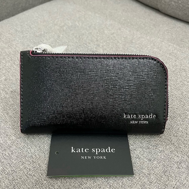 ORIGINAL 100% DOMPET KARTU DOMPET UANG KERTAS CARDCASE KS DEVIN GLITTER EDGE SMALL SLIM BIFOLD WALLE