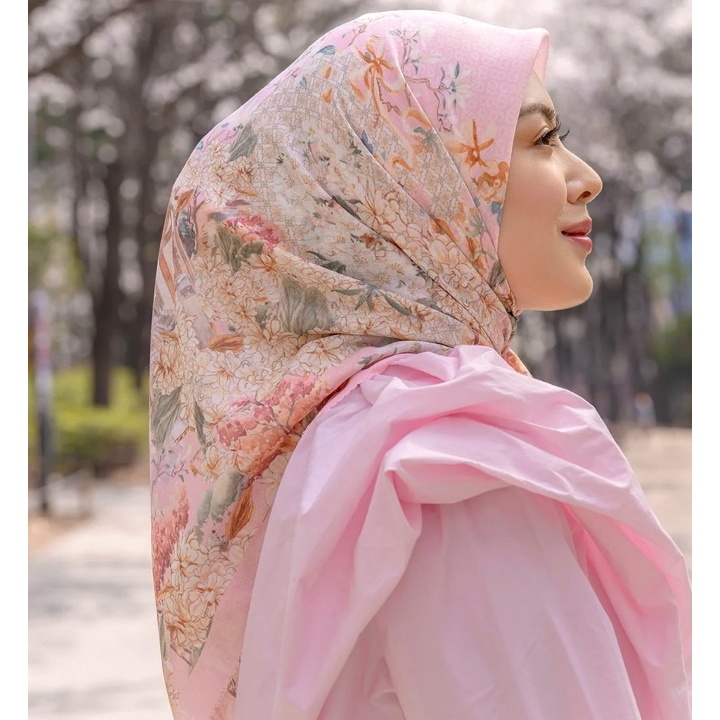 buttonscarves Seoul samla dan edera ready stok