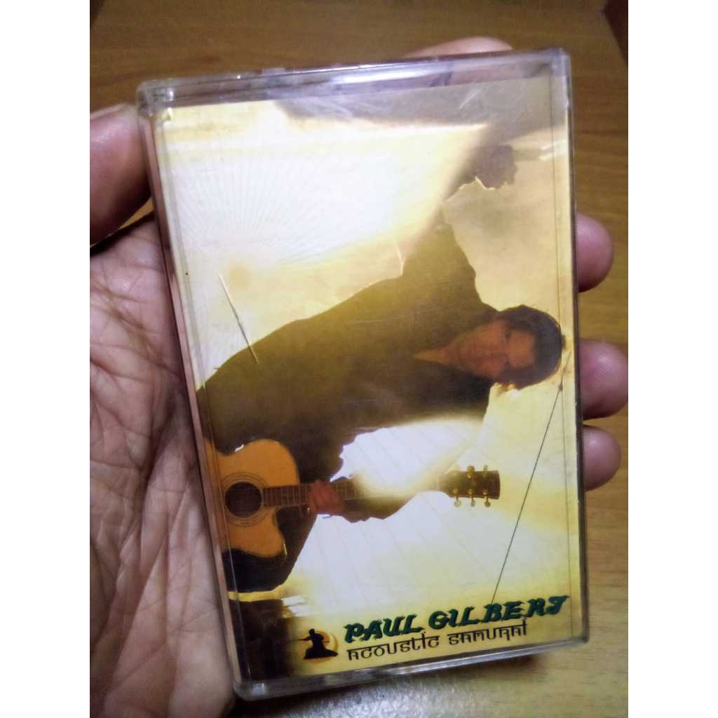 Kaset Pita Paul Gilbert - Accoustic Samurai Preloved