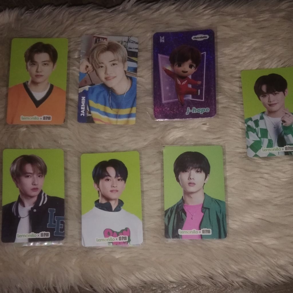 [Get freebies Cek Desk] Lemonilo Nct mark Jisung chenle jaemin renjun chocolatos j hope