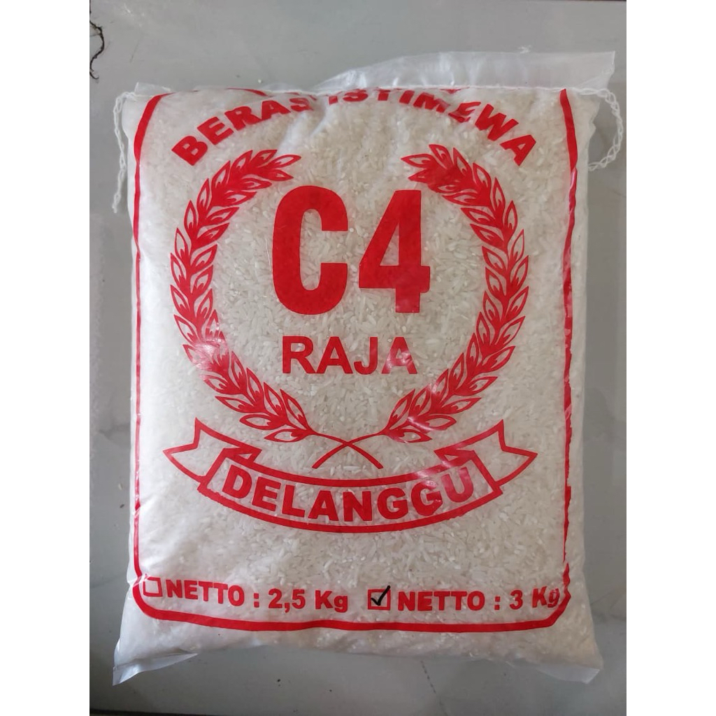 BERAS DELANGGU SUPER C4 RAJA