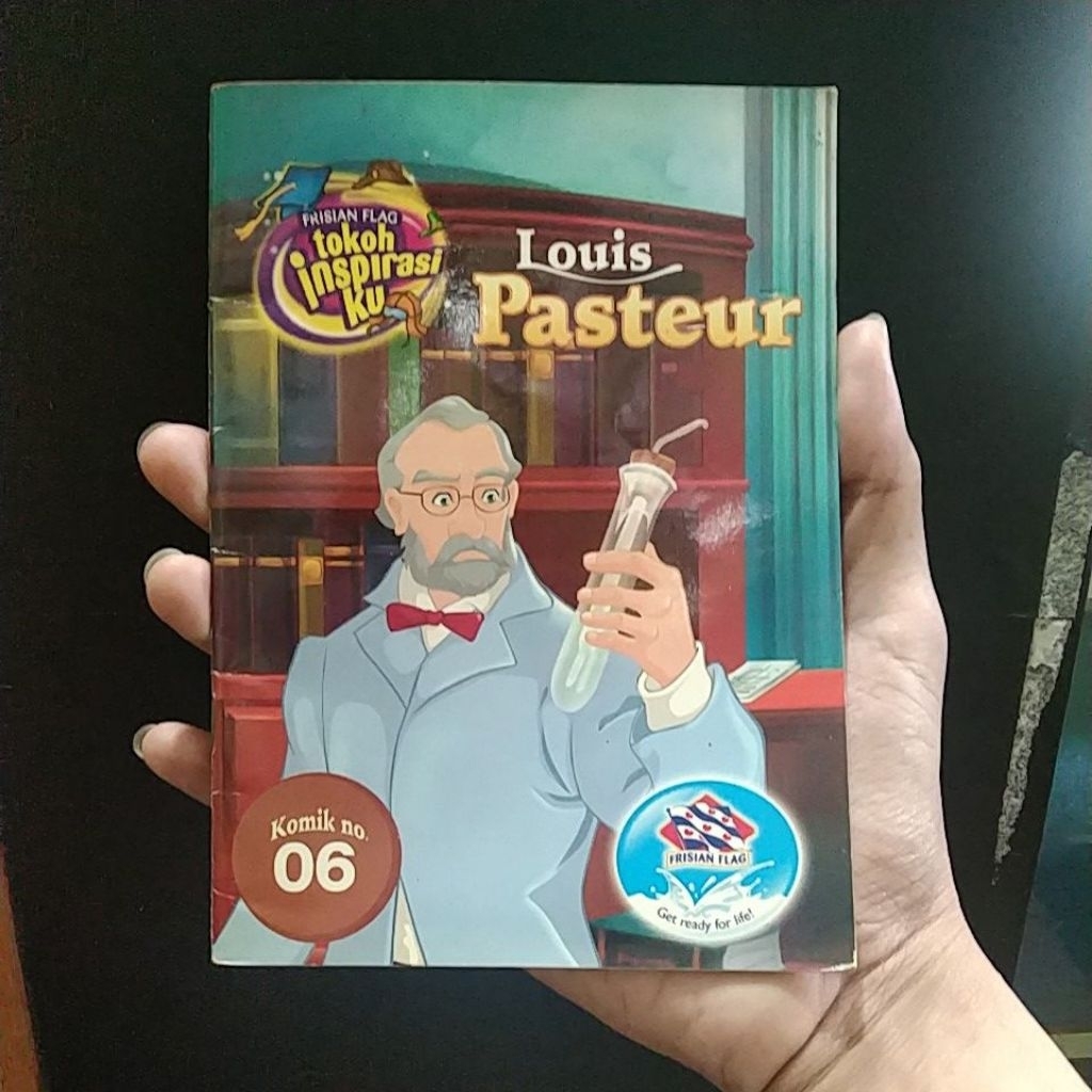 BUKU CERITA KOMIK SUSU FRISIAN FLAG LOUIS PASTEUR