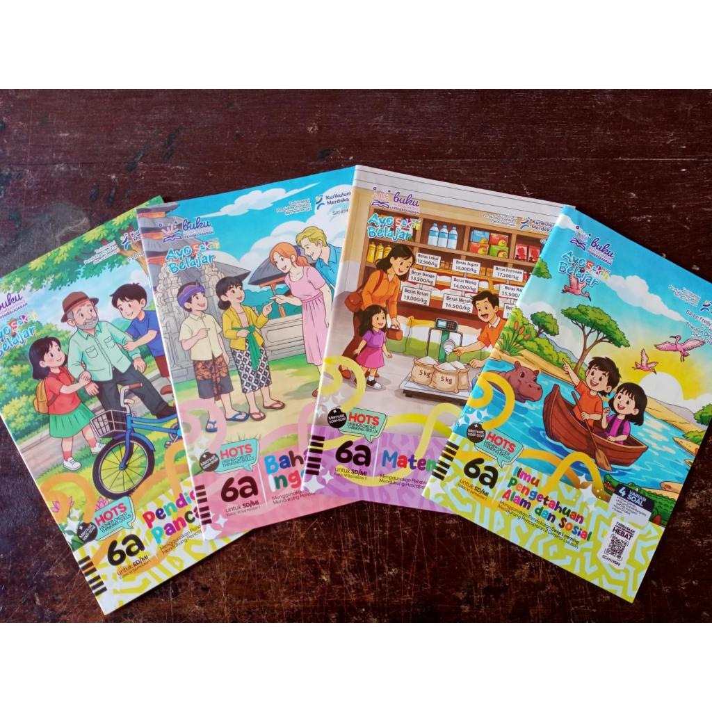 BUKU LKS KELAS 6 KURIKULUM MERDEKA ORIGINAL | LKS SEKAR GRIYA PUSTAKA PERKASA SEMESTER 1