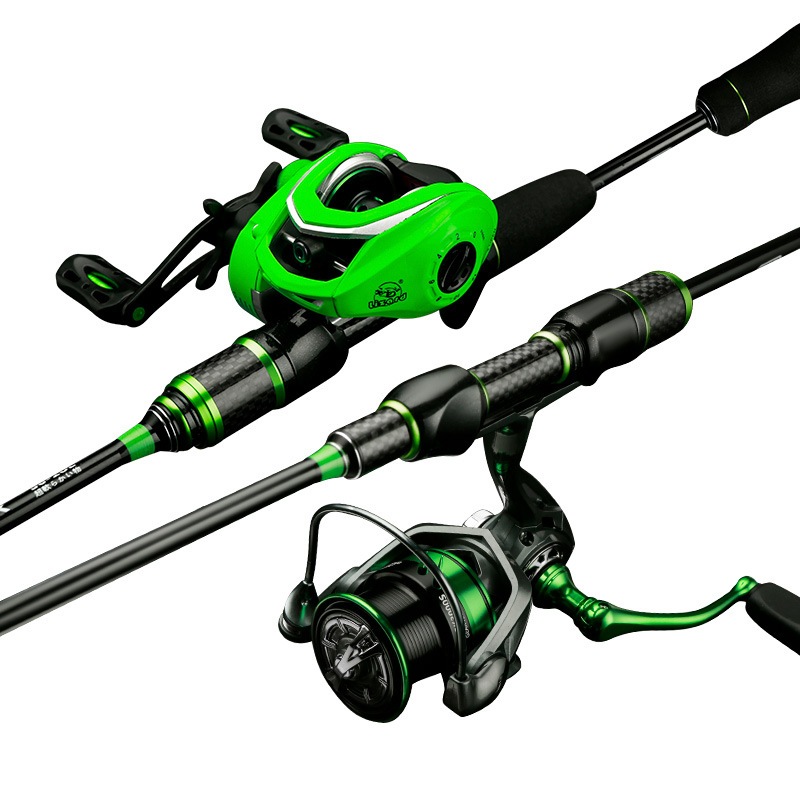 Joran Pancing Lemoren Lizard Ultralight 2-6LB Joran Carbon Solid Hi-Power X, Lentur & Kuat