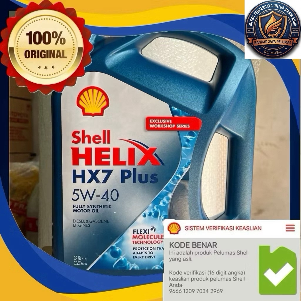 SHELL HELIX HX7 SAE 5W/40 ORIGINAL