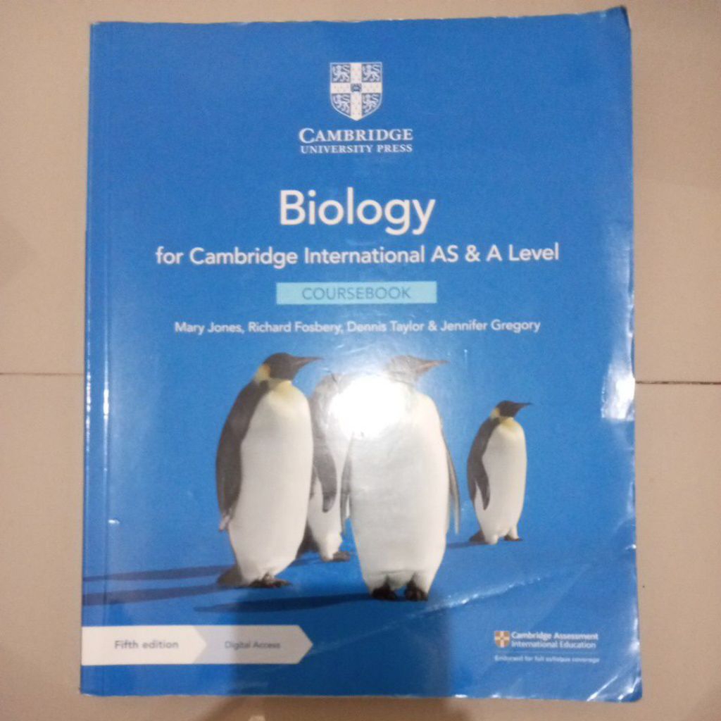 Buku Cambridge Biology AS A level Preloved (Bio 04)