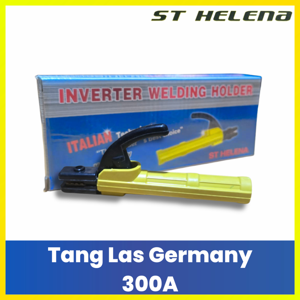 ST HELENA Stang Las 300 Amper Italian Tech Tang Las Listrik Kuningan Asli  Spare Part Travo Las MMA 