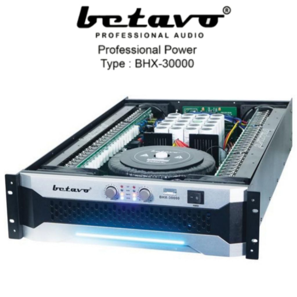 Power Amplifier 2 Channel Betavo BHX 30000 Karaoke