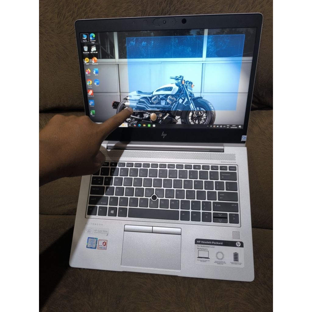 Laptop Hp Elitebook 830 Touchscreen Intel Core i5 Ram 8 GB SSD Nvme 256