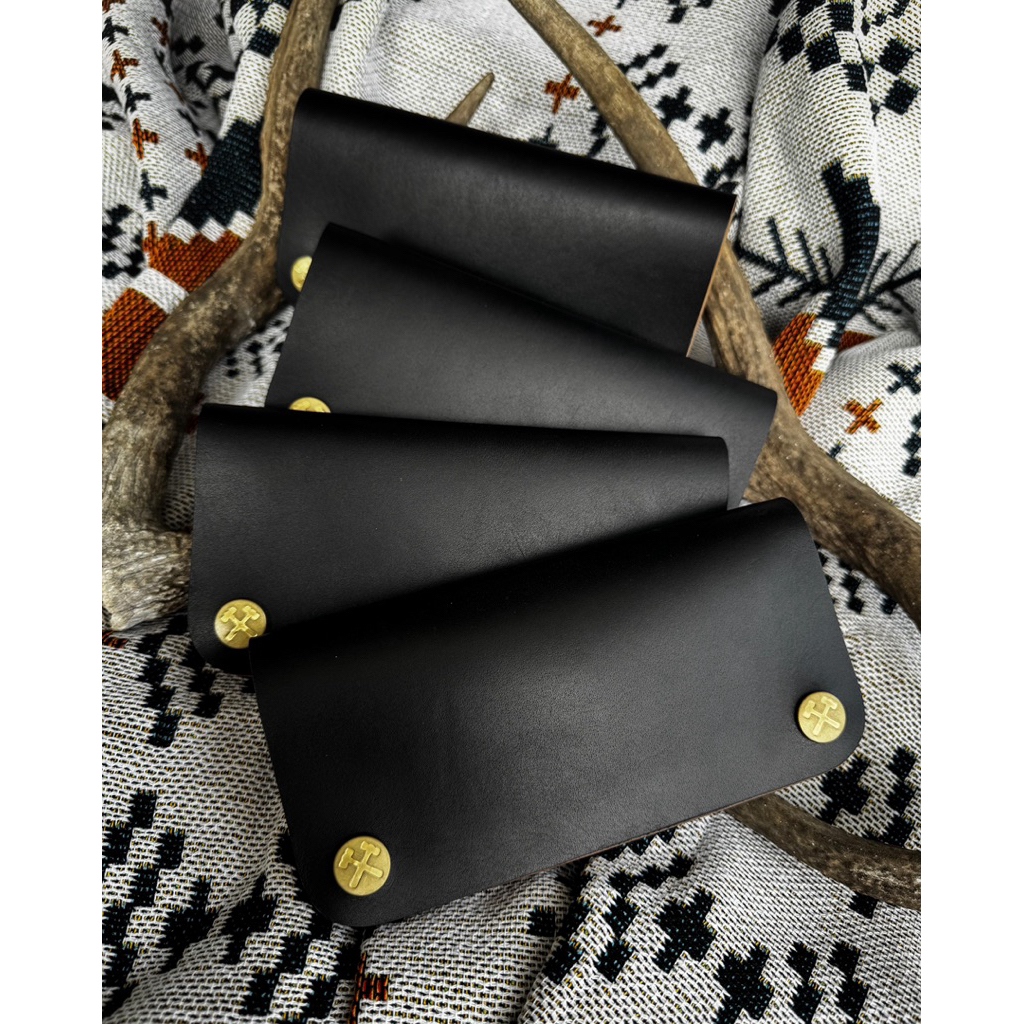 siege leather-trucker-long wallet-dompet pria