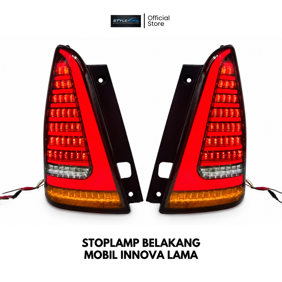 STYLE KOOL - Stop Lamp Lampu Belakang Mobil Innova Lama Model Running Led Audi