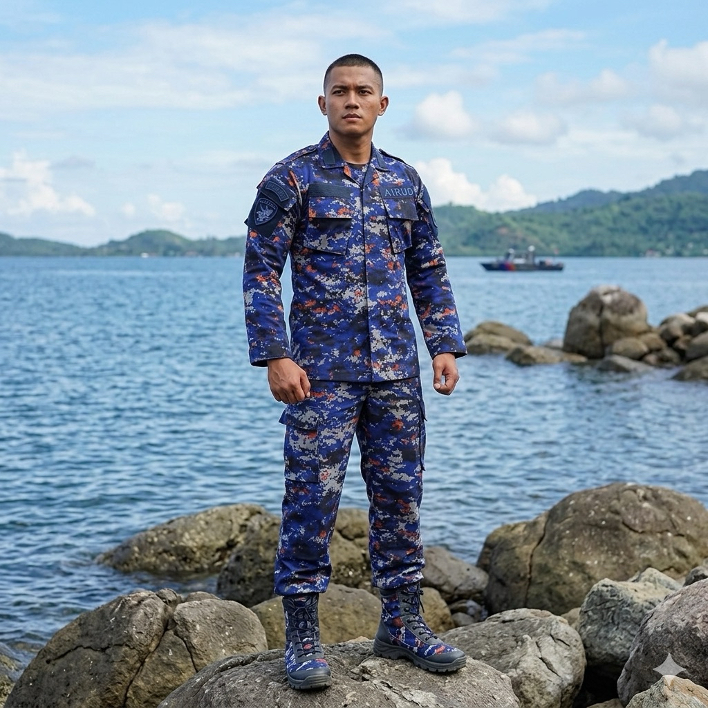 seragam pdl loreng airud