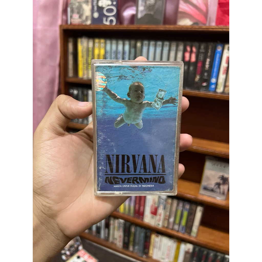 kaset pita nirvana nevermind