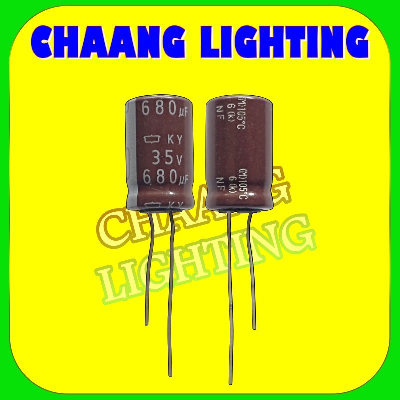 680UF 35V KAPASITOR ELKO 680UF 35V CAPASITOR ELCO 680UF 35V ELCO 680UF 35V 105°C