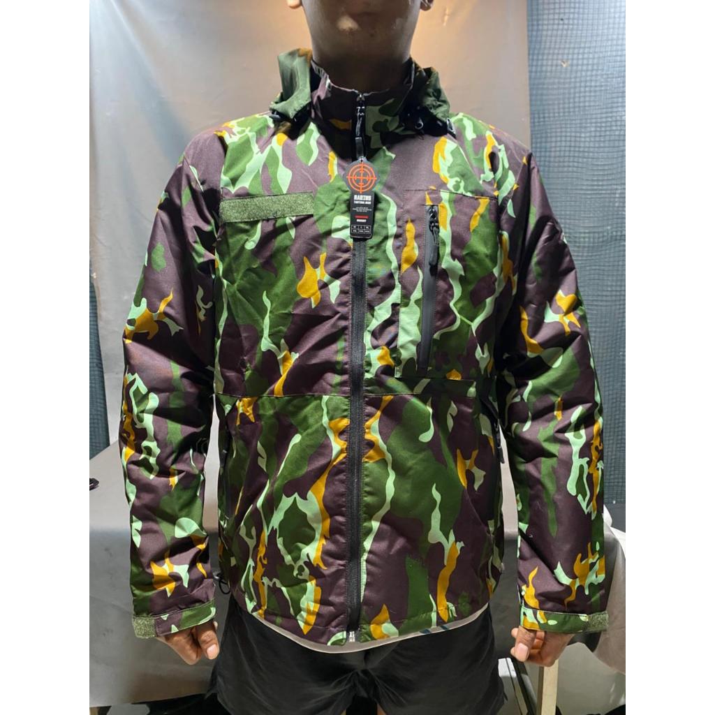 JAKET MOTOR / JAKET OUTDOR / JAKET TACTICAL / JAKET LASER LORENG BRIMOB
