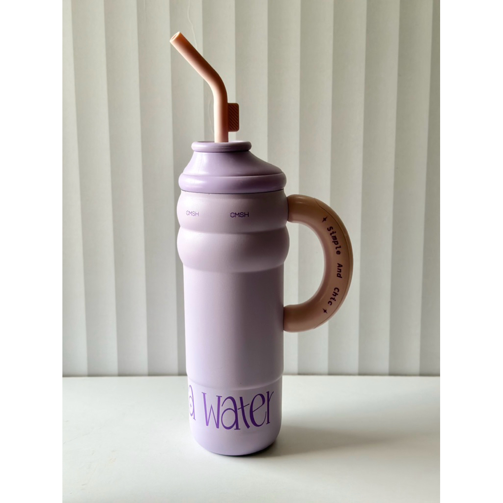[PRELOVED] Tumbler Tyeso Pink dan tumbler CMSH Ungu