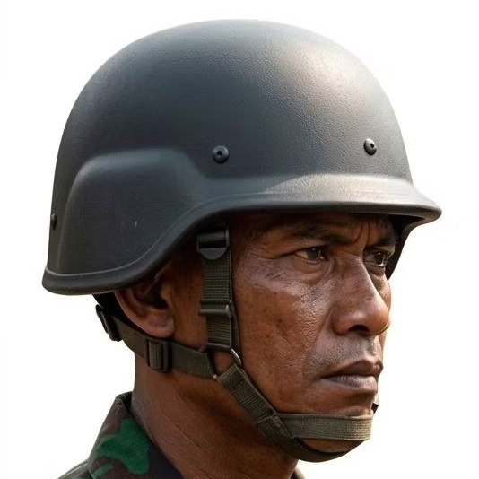 HELM 3in1 - HELM TEMPUR PENDIDIKAN TNI HIJAU