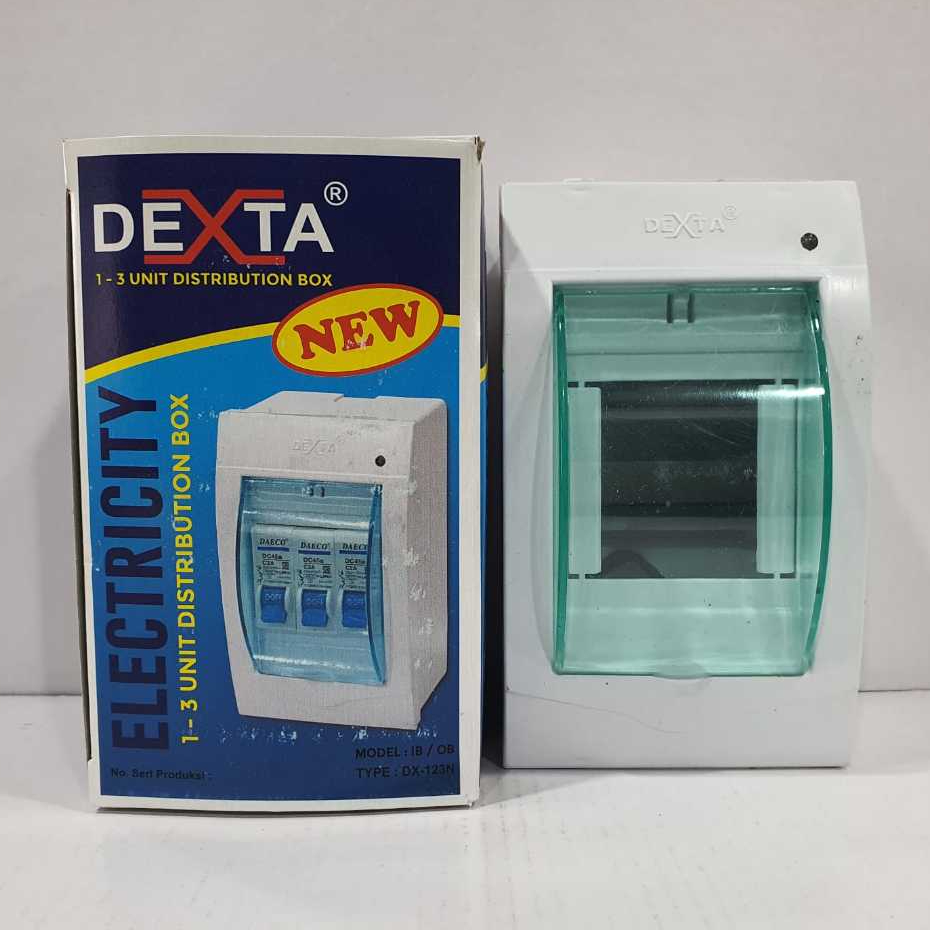 Box Mcb Listrik Dexta 3 Grup - Rumah Mcb Inbow Outbow