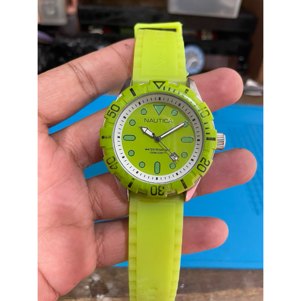 jam tangan nautica second ori