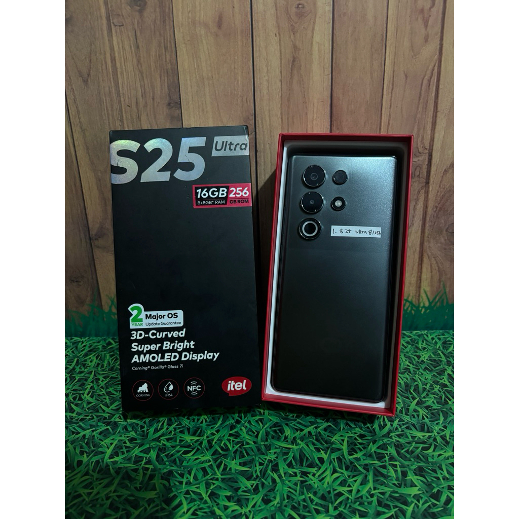 Itel S25 Ultra 8/256 Second Resmi Indonesia