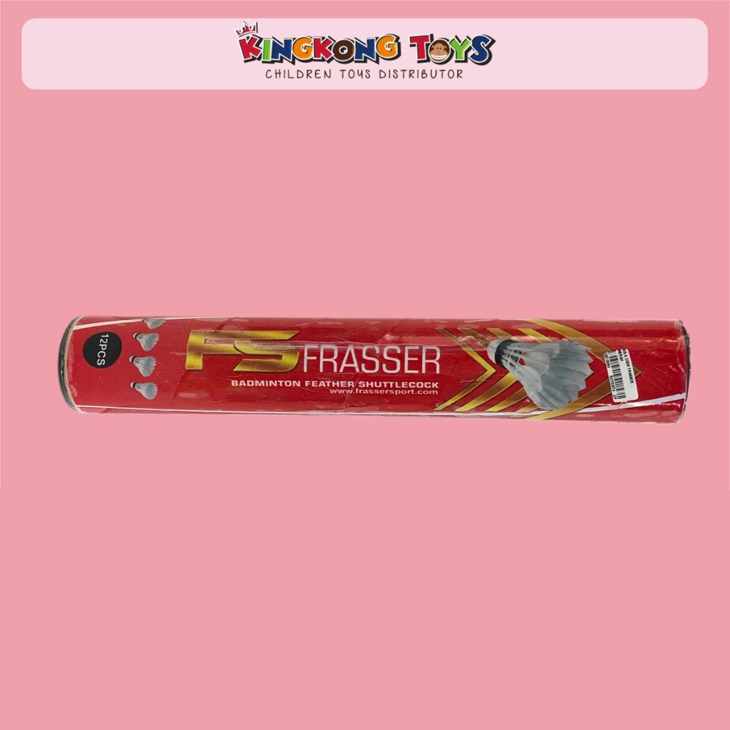 BOLA COCK FRASER MERAH / BOLA BULUTANGKIS FRASSER / COCK BULUTANGKIS