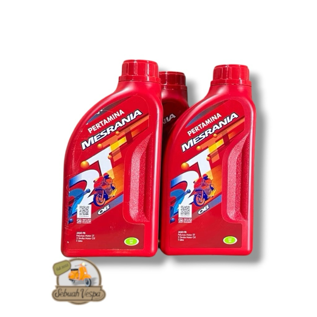 Oli Samping 2T Vespa Mesran OB Original Mesrania