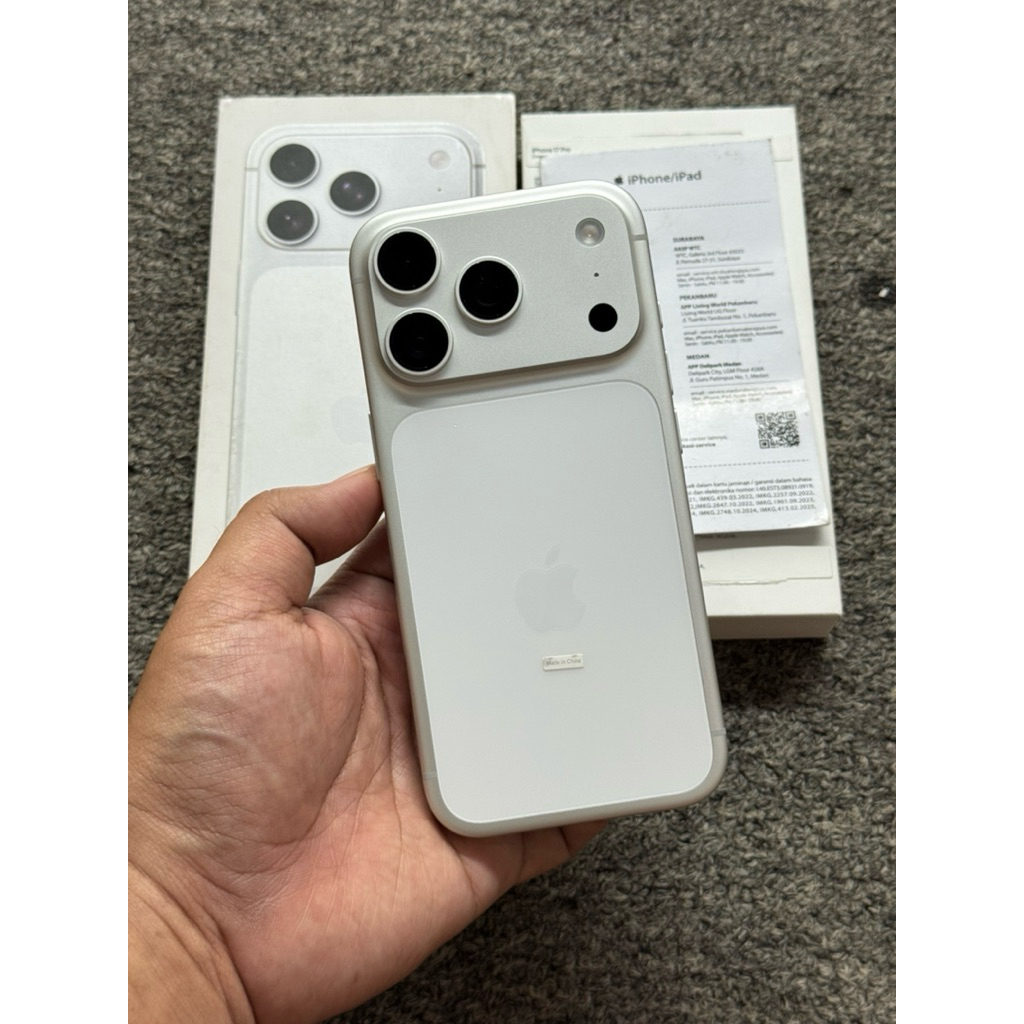 iphone 17 pro 256gb ibox second likenew