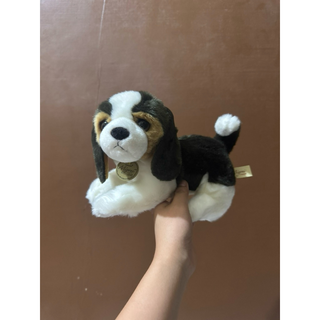 Boneka Karakter Beagle Puppy size 22x12x15cm Original / Boneka Anjing Beagle / Boneka Beagle Puppy /
