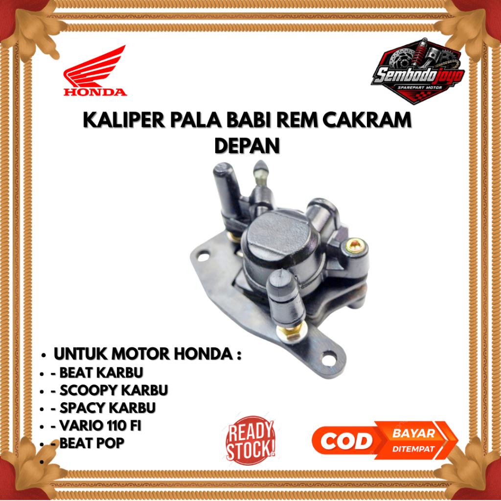 kaliper beat carbu - kaliper Vario 110 FI - 45150-KVY-911 ori sembodojoyo
