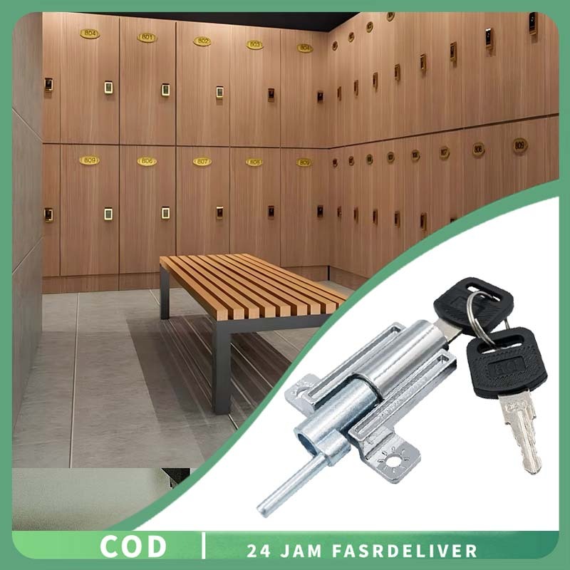 1set Kunci Laci Lemari Tahan Lama Kunci Filling Cabinet Anti Pencurian Kunci Lemari Kaca Universal