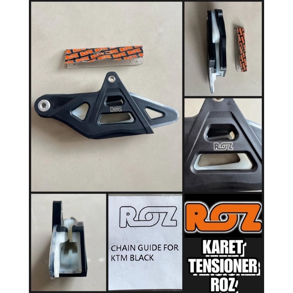 chain guide for ktm black roz