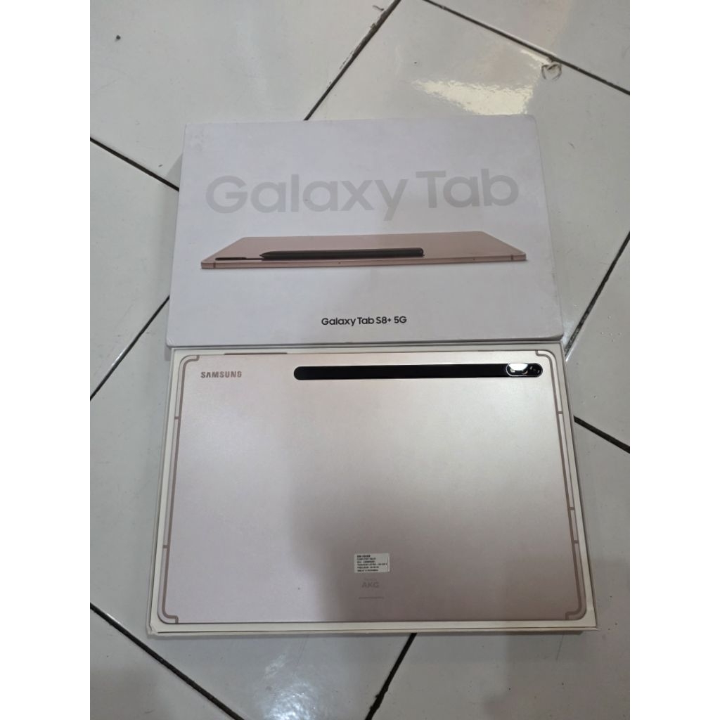Samsung Tab S8 Plus 5G 8/256gb grs SEIN bekas seken second
