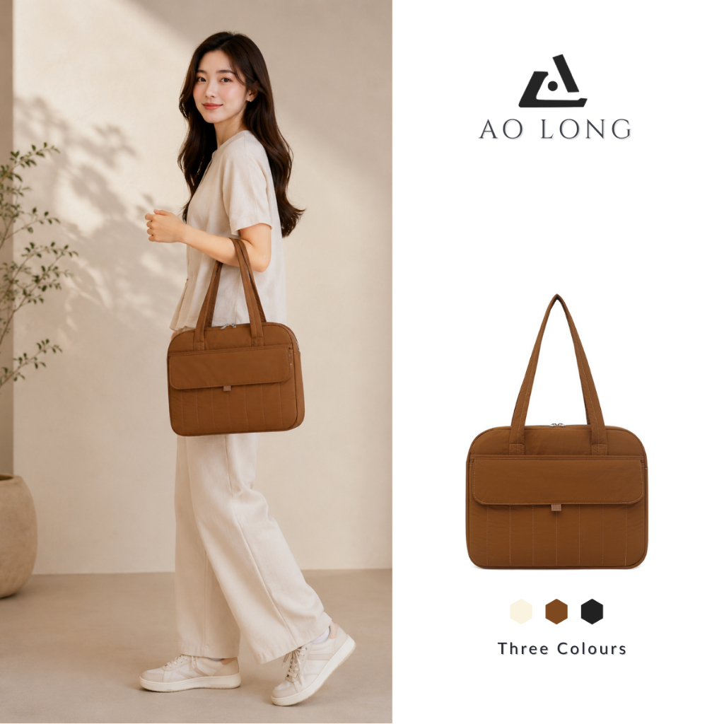 AOLONG SORA 0841# Tas Laptop Terbaru Elegant Kekinian Tas Laptop Bahan Parasut Anti Air