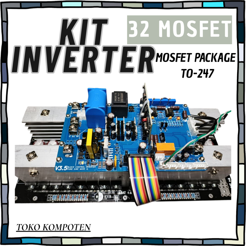 Kit Inverter Modul Driver Pure Sine Wave EGS002 32 Mosfet TO-247 32fet TO247 EGS 002