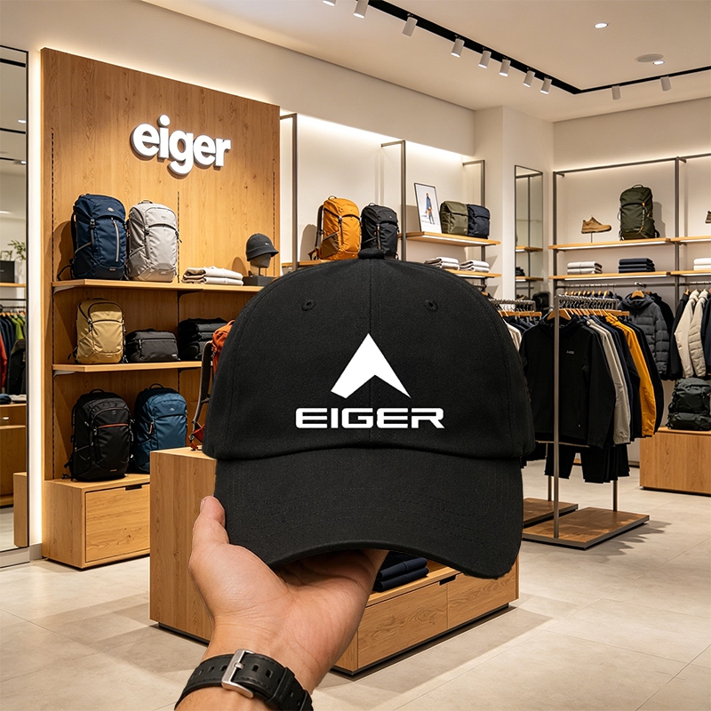 Topi EIGER Adventure Baseball Caps Navy Original