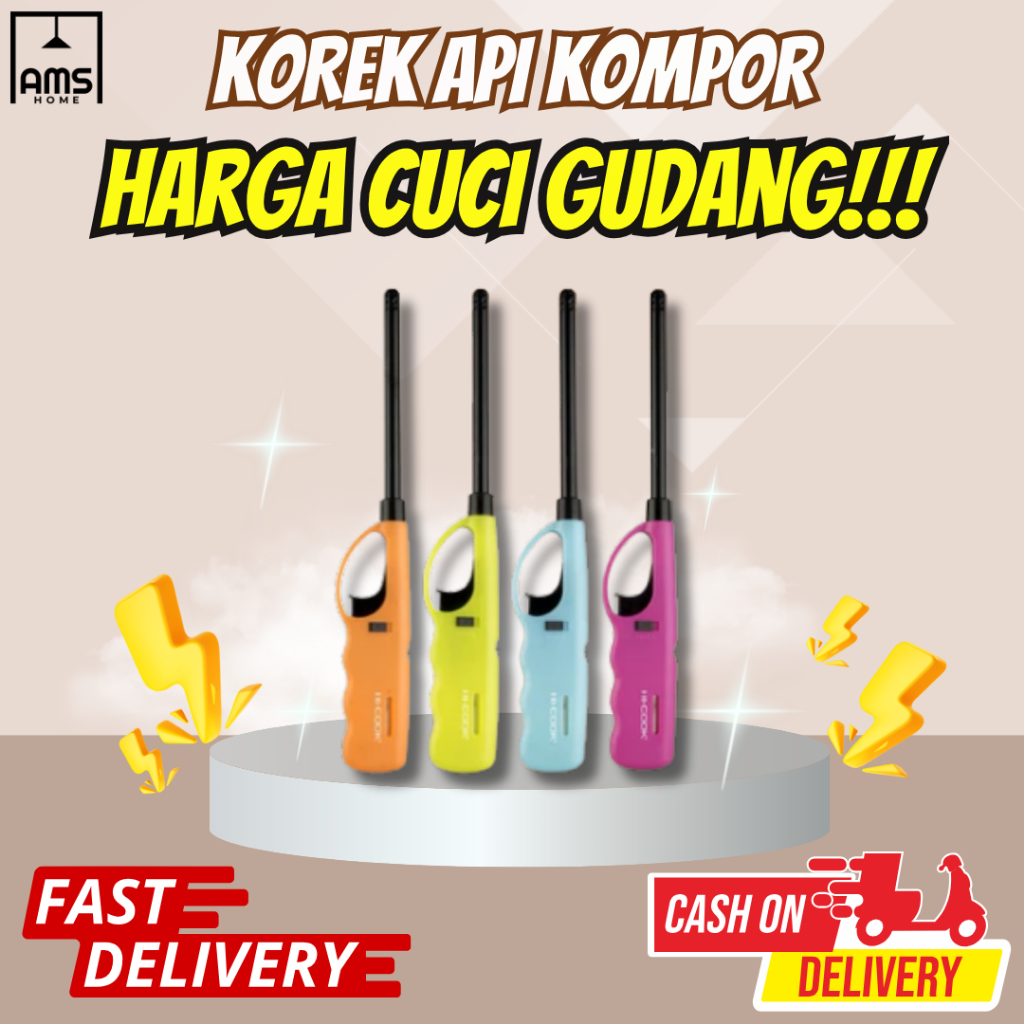 HI-COOk Multi Purpose Lighter Pemantik / Korek Gas Lighter