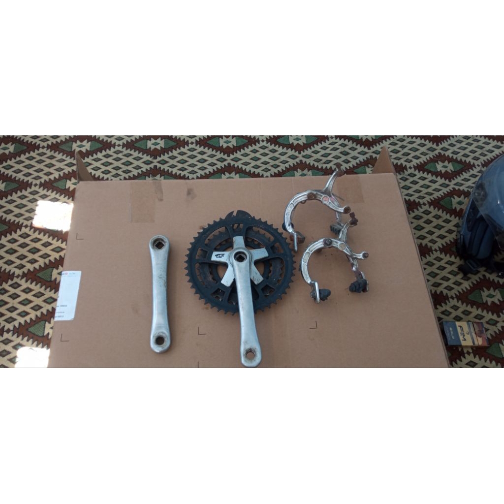 Crank Sakae XTR dan Ubrake jadul