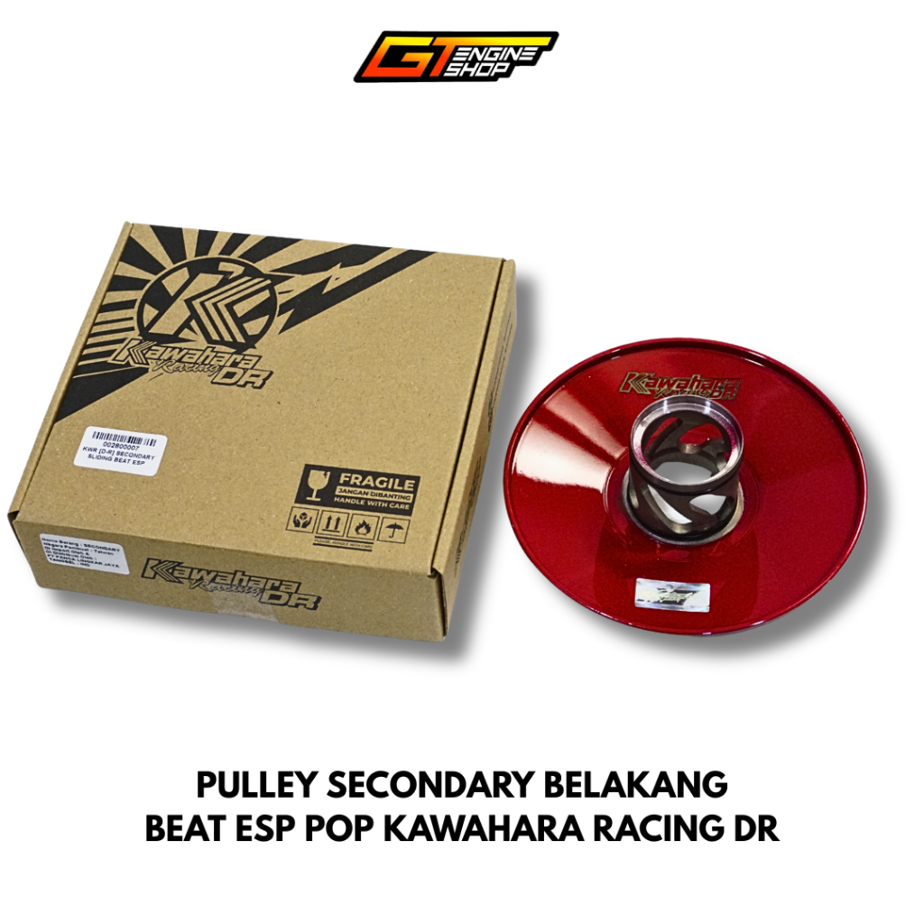 PULLEY SECONDARY BELAKANG BEAT ESP POP KAWAHARA RACING DR