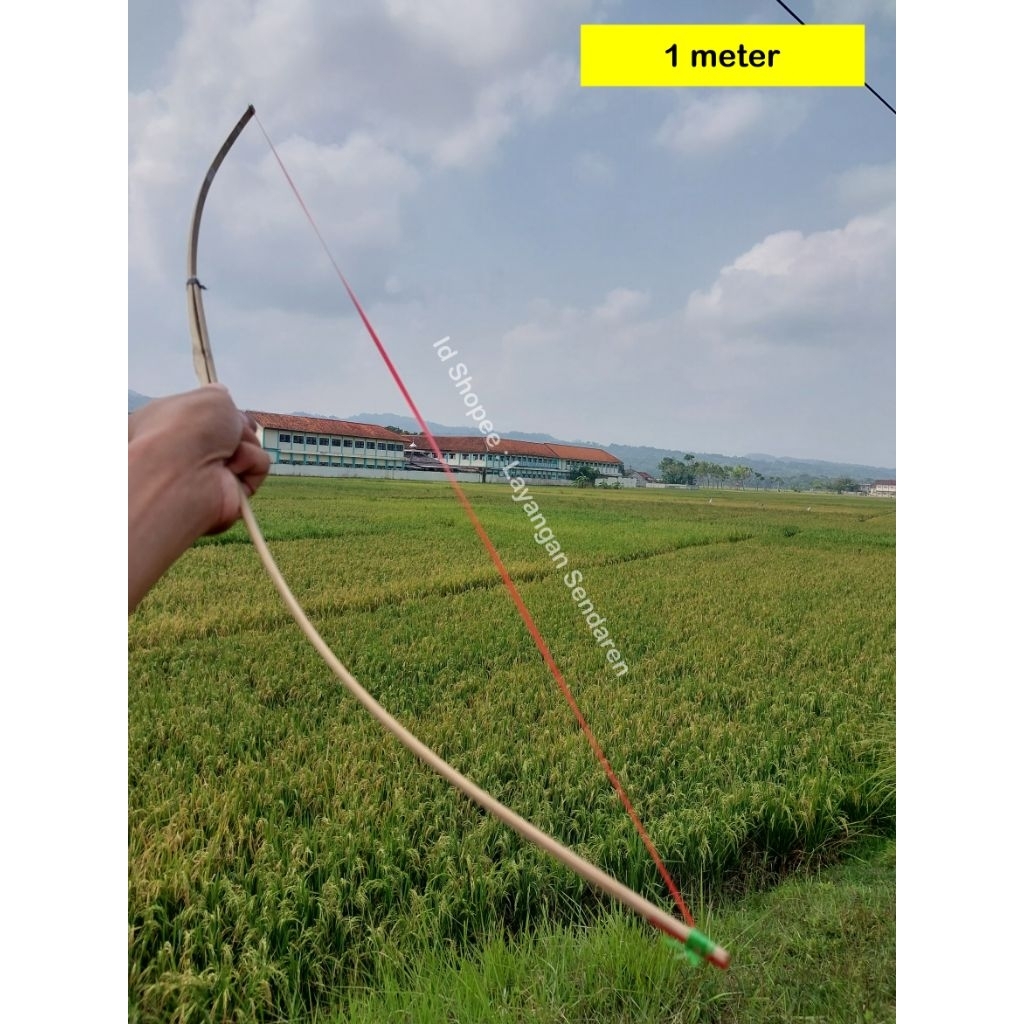 Sendaren Layangan Gapangan Sawangan 1 m & 119cm Rakitan